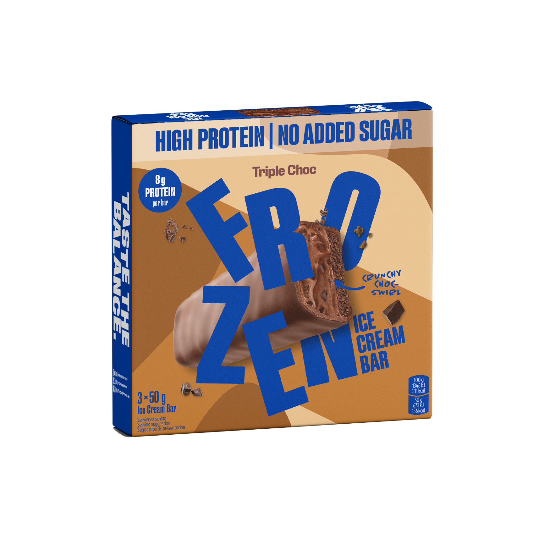 6 Multipacks Triple Choc (18 x 50g Eisriegel)