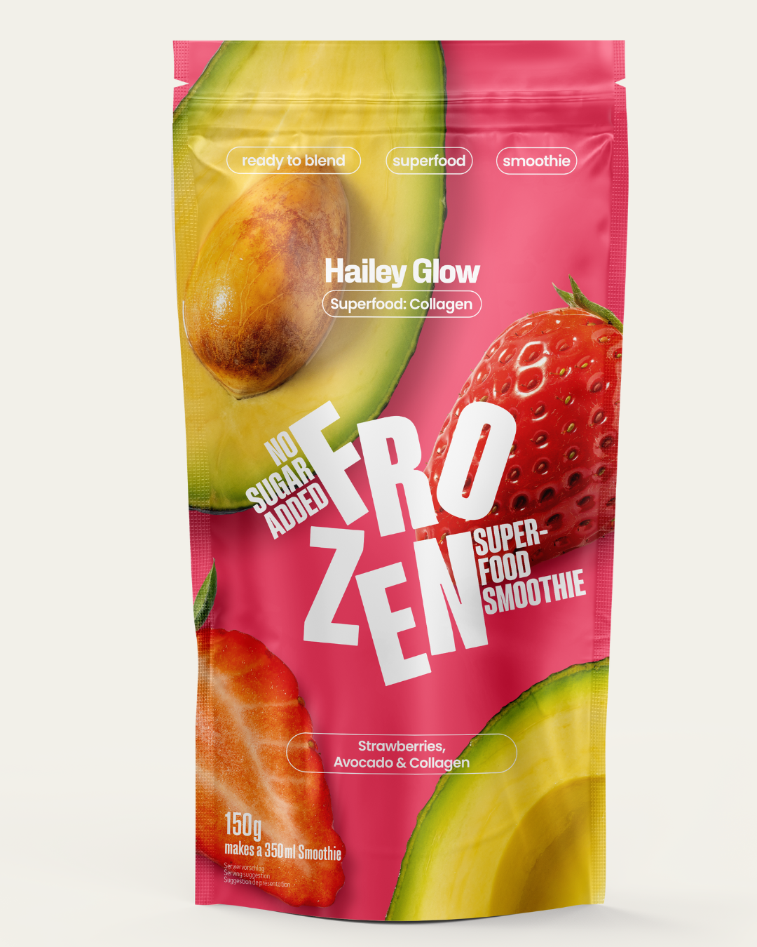 15 Doypacks Hailey Glow Smoothies (15x150g)