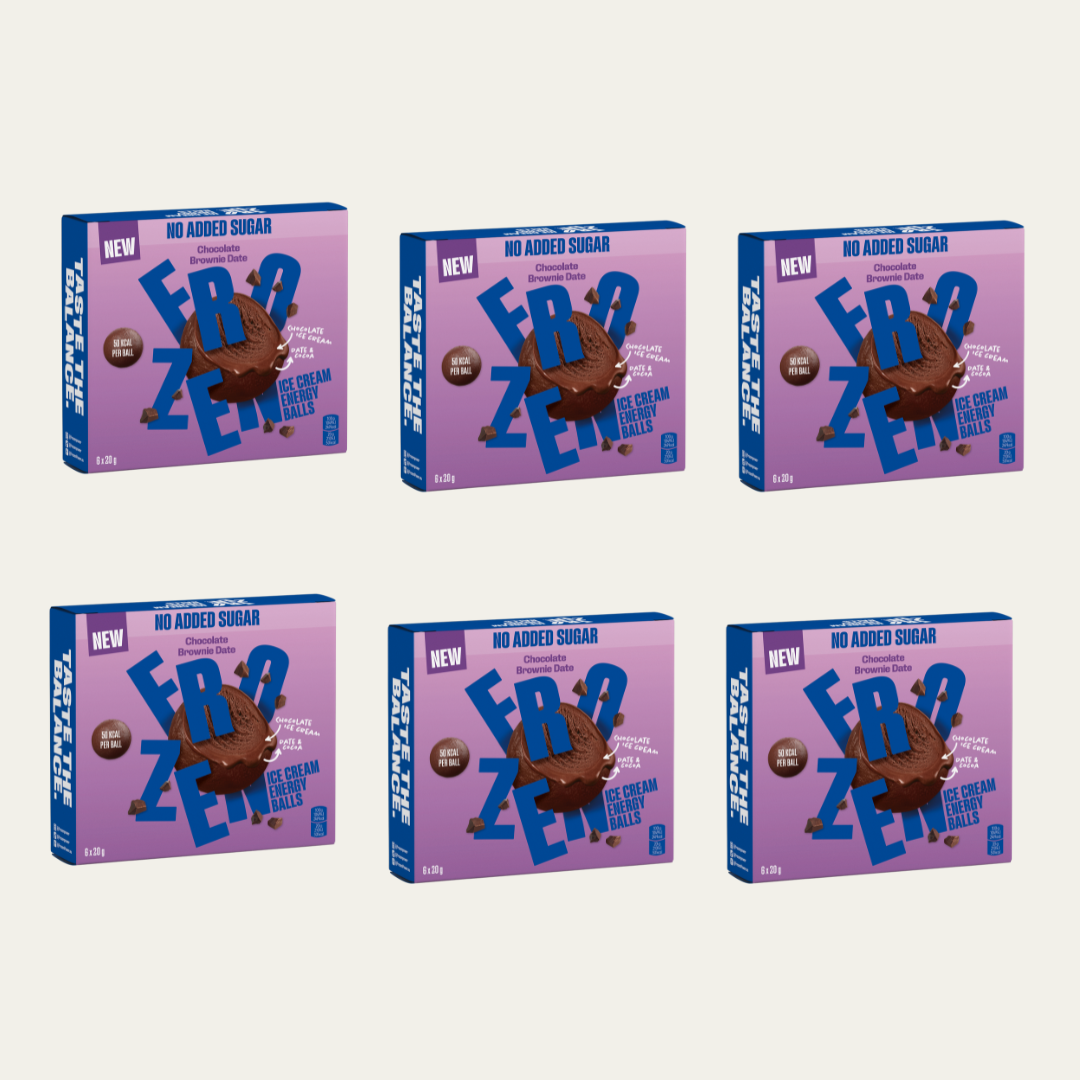 JETZT NEU: 36x Chocolate Brownie Ice Cream Energy Balls